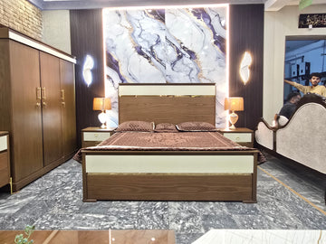 Simple Modern Wooden Bed