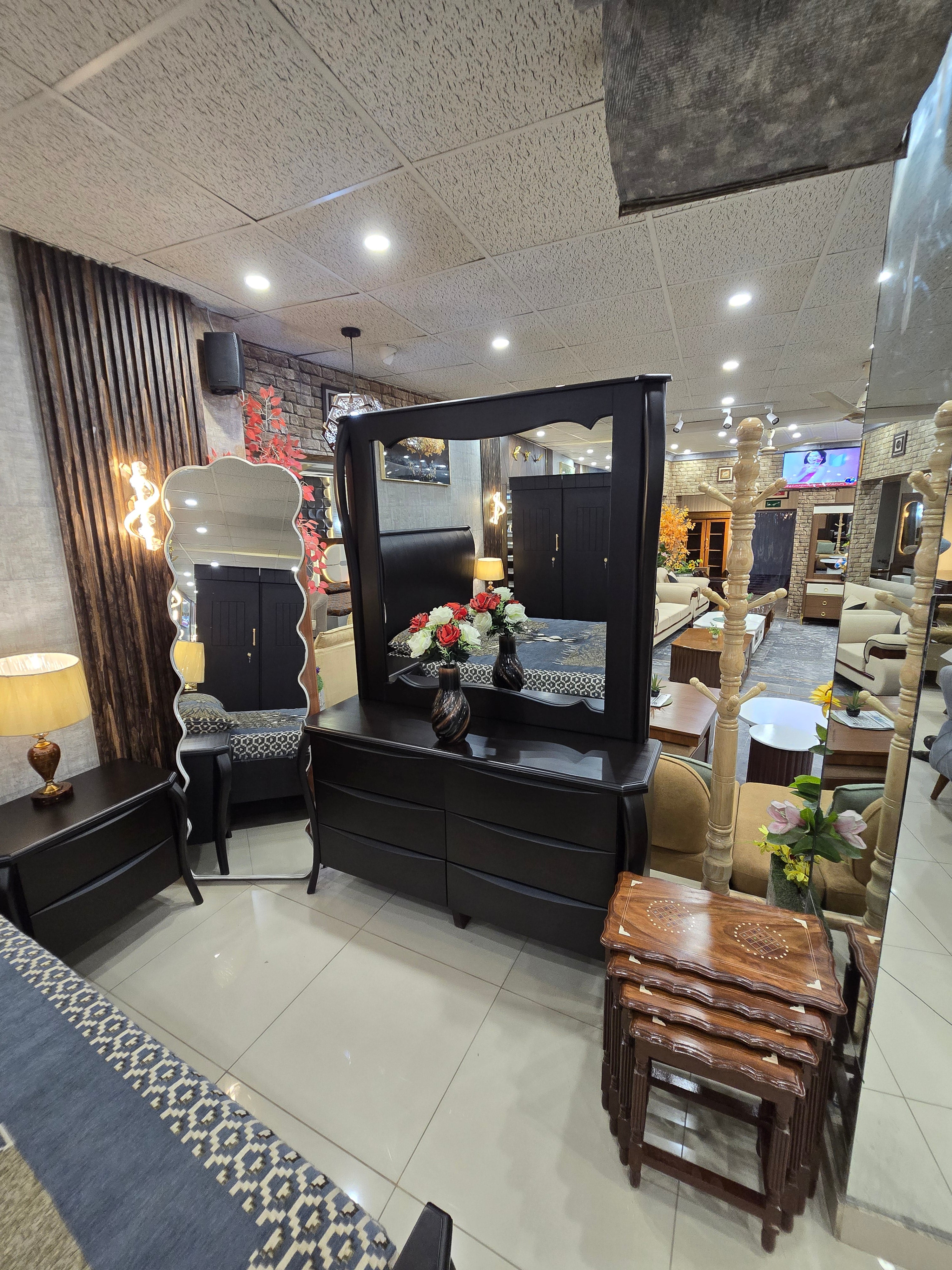 Premium Dark Espresso Double Bed