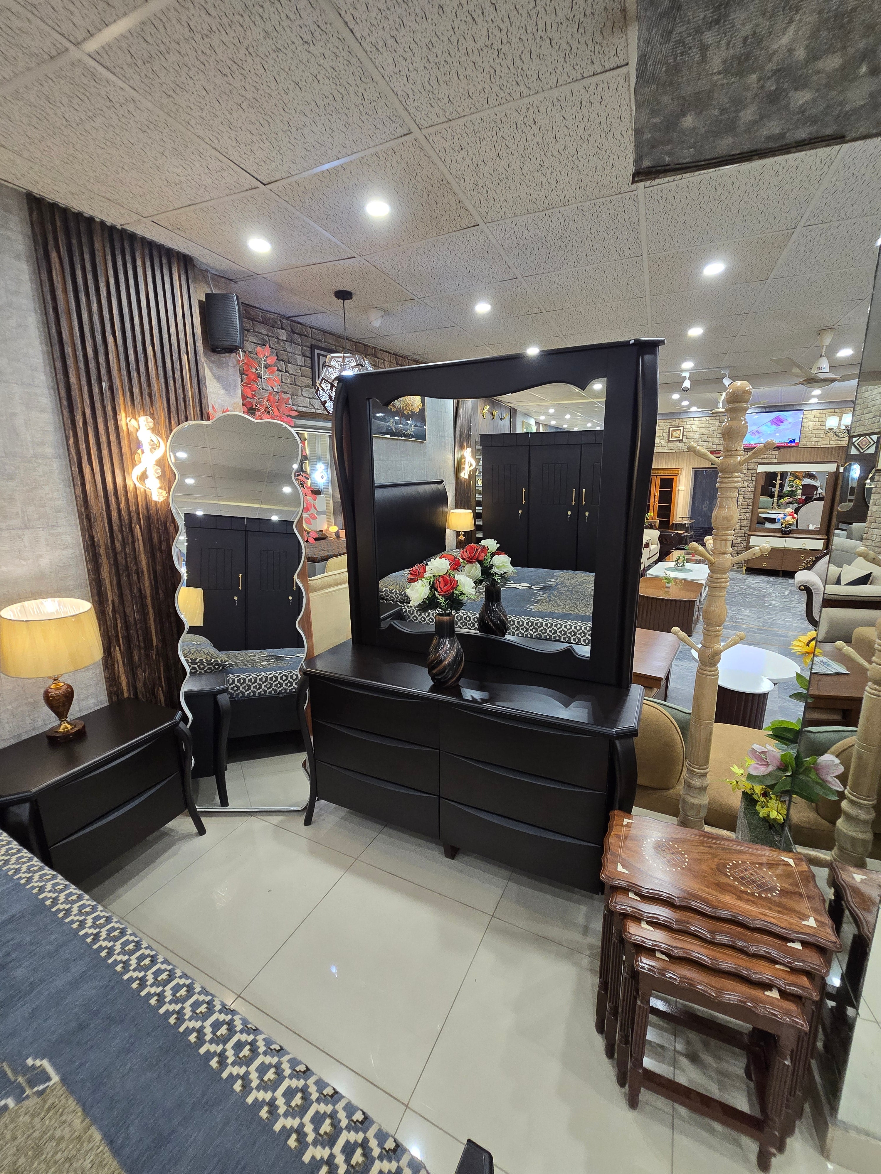 Premium Dark Espresso Double Bed