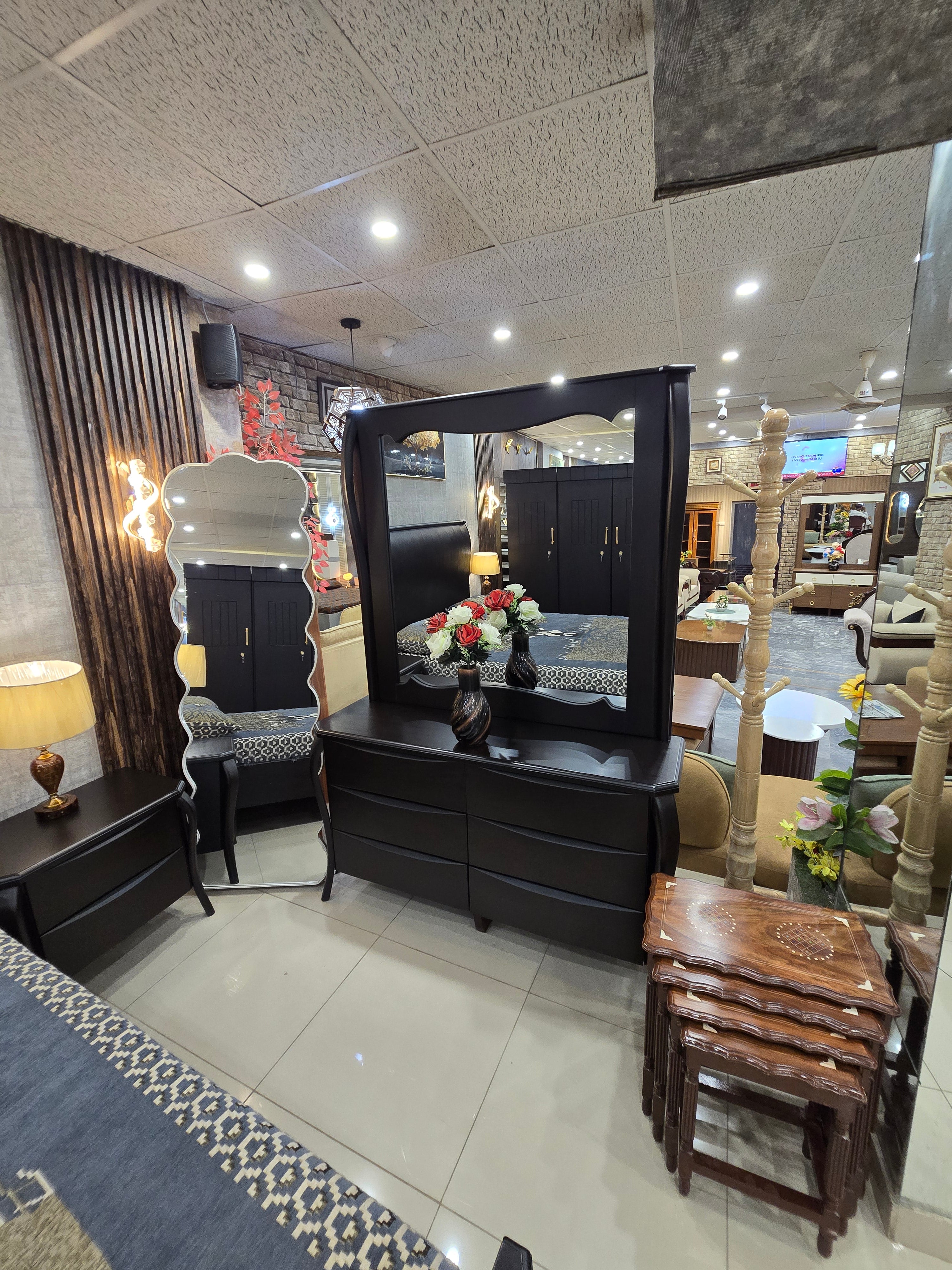 Premium Dark Espresso Double Bed